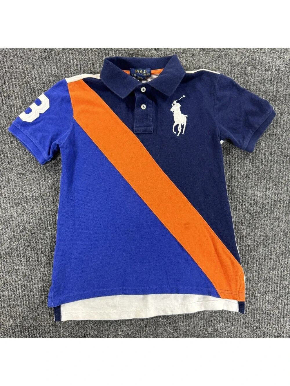Polo Ralph Lauren Boys' Big Pony Logo Shirt, Size 8 Small